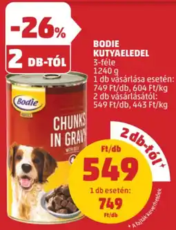 PENNY Bodie kutyaeledel ajánlat