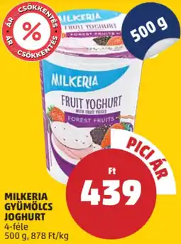 PENNY Milkeria Fruit yoghurt ajánlat