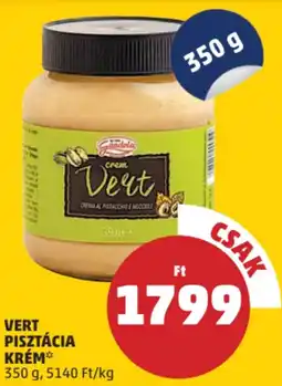 PENNY Vert pisztácia krém ajánlat