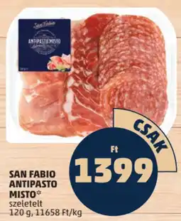 PENNY San Fabio antipasto misto ajánlat
