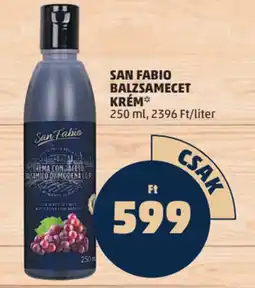 PENNY San Fabio balzsamecet krém ajánlat
