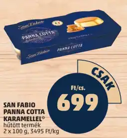 PENNY San Fabio Panna cotta karamellel ajánlat