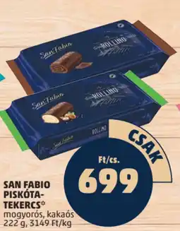 PENNY San Fabio piskótatekercs ajánlat