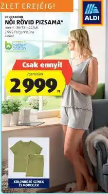 ALDI Női Rövid Pizsama ajánlat