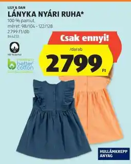 ALDI Lányka Nyári Ruha ajánlat