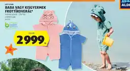 ALDI Baba vagy kisgyermek frottíroverál ajánlat