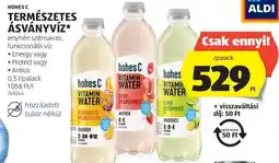 ALDI Hohes C Természetes Ásványvíz ajánlat