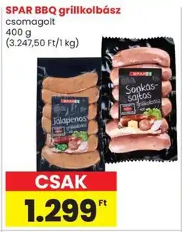 Spar Spar bbq grillkolbász ajánlat