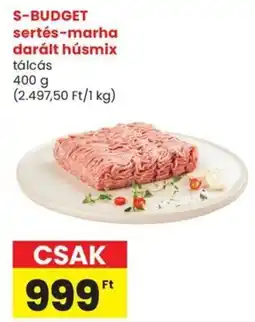 Spar S-budget sertés-marha darált húsmix ajánlat