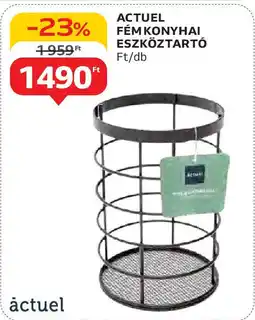 Auchan Actuel fém konyhai eszköztartó ajánlat