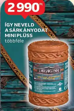 Auchan Így neveld a sárkányodat mini plüss ajánlat
