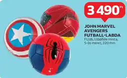 John marvel avengers futball-labda