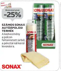 Auchan Számos Sonax autóápolási termék ajánlat