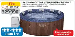 Auchan Lay-z spa toronto airjet plus masszázsmedence ajánlat