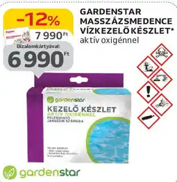 Auchan Gardenstar masszázsmedence vízkezelő készlet ajánlat