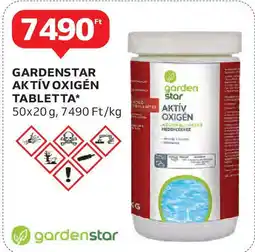 Auchan Gardenstar aktív oxigén tabletta ajánlat