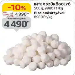 Auchan Intex szűrőgolyó ajánlat