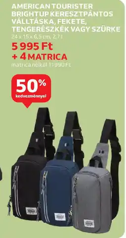 Auchan American tourister brightup keresztpántos válltáska stb. ajánlat