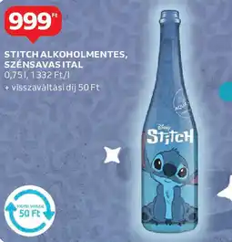 Auchan Stitch alkoholmentes, szénsavas ital ajánlat
