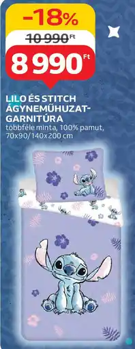 Auchan Lilo és stitch ágyneműhuzat- garnitúra ajánlat