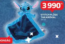 Auchan Stitch plüss takaróval ajánlat