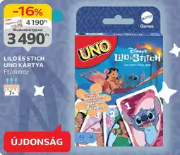 Lilo és stich uno kártya