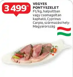 Auchan Vegyes pontyszelet ajánlat