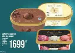 Coop Carte d'or jégkrém mini abc szuper ajánlat