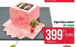 Coop Pápai extra sonka ajánlat
