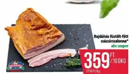 Coop Hajdúhús füstölt-fött császárszalonnax ajánlat