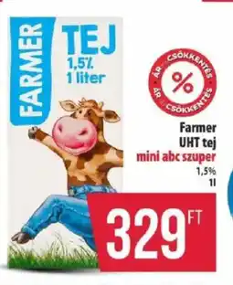 Coop Farmer UHT tej ajánlat