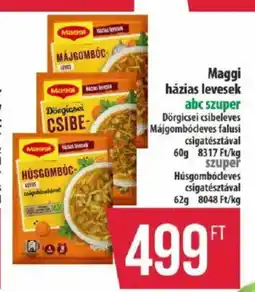 Coop Maggi házias levesek ajánlat