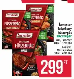 Coop Ízmester folyékony fűszerpác ajánlat