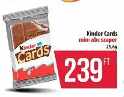 Coop Kinder Cards ajánlat