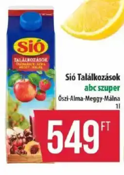 Coop Sió találkozások ajánlat