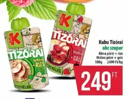 Coop Kubu Tízórai ajánlat
