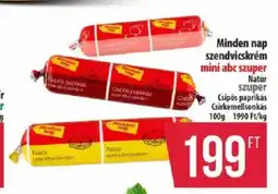 Coop Minden nap szendvicskrém ajánlat
