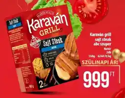 Coop Karaván grill sajt steak abc szuper ajánlat