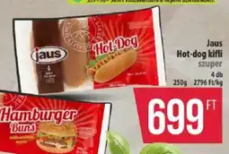 Coop Jaus Hot-dog kifli ajánlat
