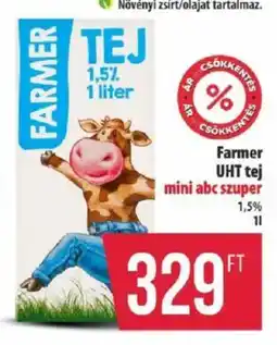 Coop Farmer UHT tej ajánlat