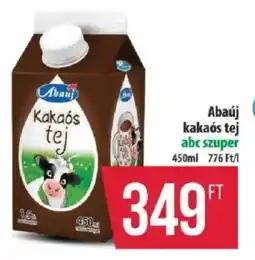 Coop Abaúj kakaós tej ajánlat