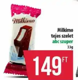 Coop Milkimo tejes szelet ajánlat