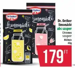 Coop Dr. Oetker limonádé ajánlat