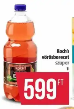 Coop Koch's vörösborecet ajánlat
