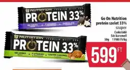 Coop Go On Nutrition protein szelet 33% ajánlat