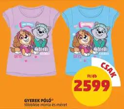 PENNY Gyerek póló ajánlat