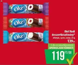 Coop Oké! Rudi desszertkészítmény ajánlat
