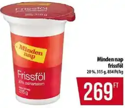 Coop Minden nap Frissföl ajánlat