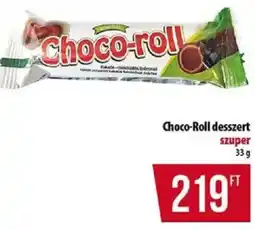 Coop Choco-Roll desszert ajánlat