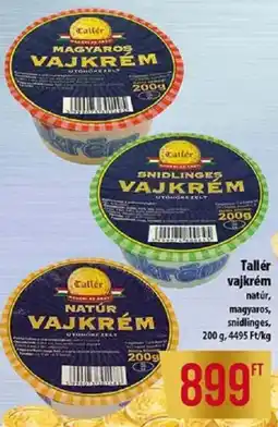 Coop Tallér vajkrém ajánlat